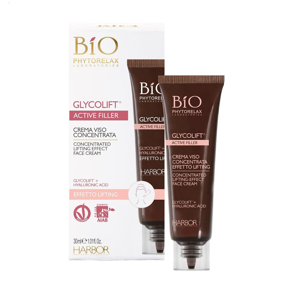 Крем-філер для обличчя Phytorelax Laboratories Active Filler Glycolift з ліфтинг ефектом, 30 мл
